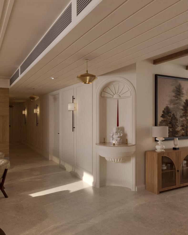 Khushboo's Living dining Mandir draft01