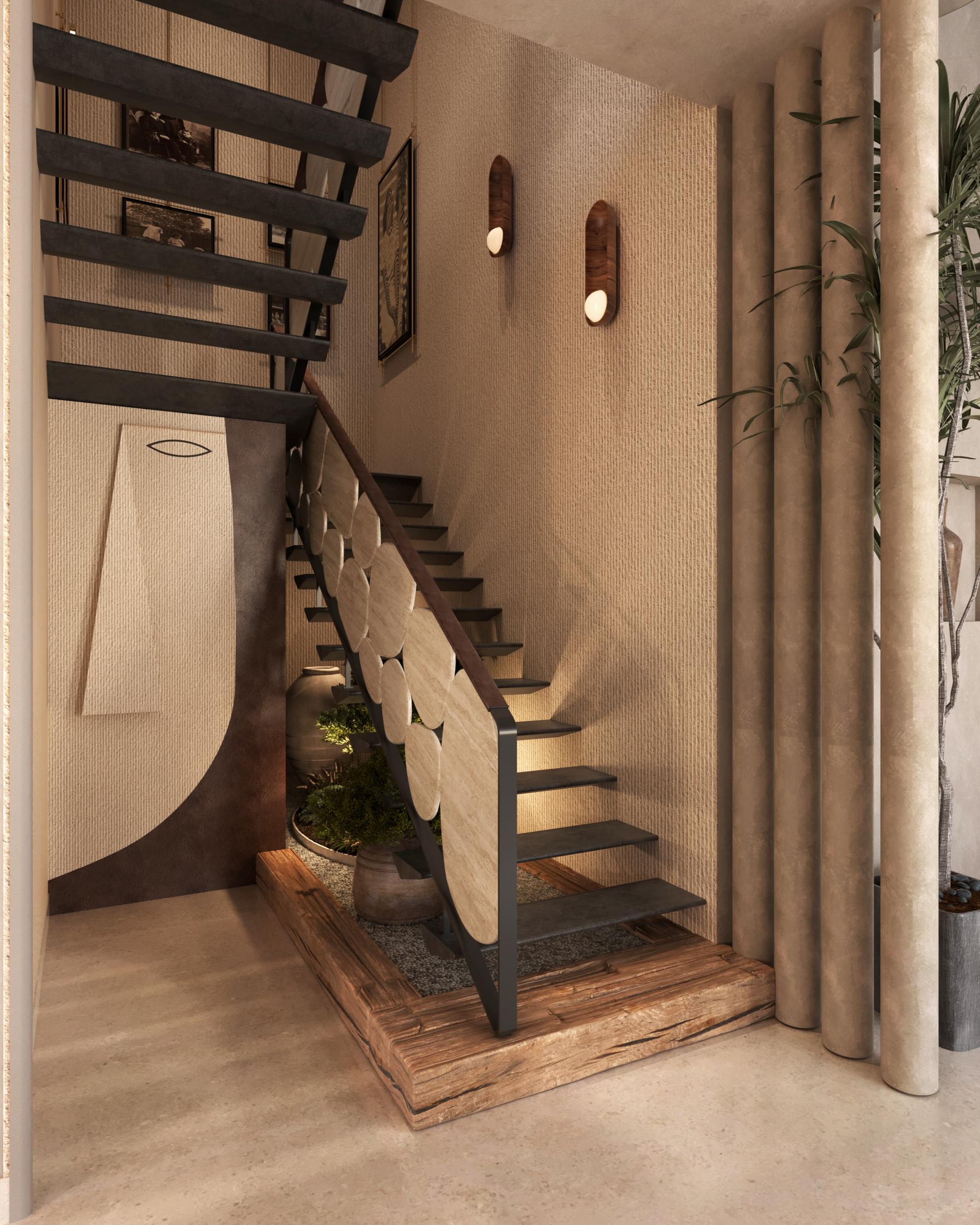 Sumit Windchants Staircase iteration01 -01